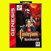 Algopix Similar Product 13 - Castlevan Bloodliness NTSC MD Game Card