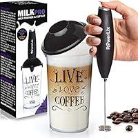 Algopix Similar Product 3 - PowerLix Milk Frother Handheld Battery