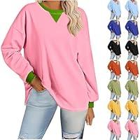 Algopix Similar Product 2 - Womens Oversized Sweatshirts Crew Neck