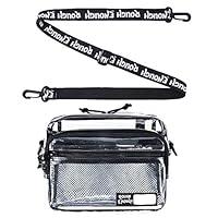 Algopix Similar Product 3 - Rough Enough Clear Purse Crossbody