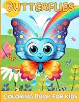 Algopix Similar Product 18 - Butterflies Coloring Book For Kids