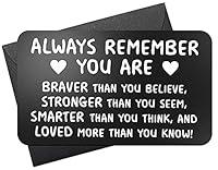 Algopix Similar Product 6 - Words of Encouragement Wallet Card