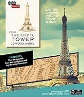 Algopix Similar Product 1 - IncrediBuilds Paris Eiffel Tower 3D