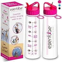 Algopix Similar Product 8 - iFunteckyWater Bottle with Straw and