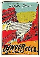 Algopix Similar Product 16 - Denver Colorado Red Rocks Theatre Mt
