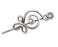 Algopix Similar Product 1 - Celtic Budding Spiral Aluminum Shawl