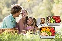 Algopix Similar Product 3 - Stainless Steel Bento Lunch Box 3In1