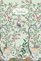 Algopix Similar Product 14 - Notebook Chinoiserie Vintage Floral