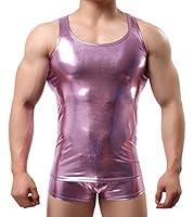 Algopix Similar Product 13 - Mendove Mens Metallic Sleeveless Shirt