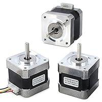 Algopix Similar Product 13 - Stepper Motor Nema 17 3 PCS Nema 17