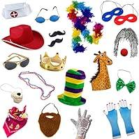 Algopix Similar Product 13 - Funny Party Hats Photo Booth Props 