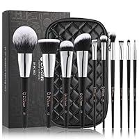 Algopix Similar Product 18 - DUcare Makeup Brushes with Case 10Pcs