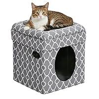 Algopix Similar Product 18 - MidWest Homes for Pets Cat Cube Cozy