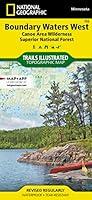 Algopix Similar Product 16 - Boundary Waters West Map Canoe Area