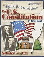 Algopix Similar Product 8 - US Constitution Sign on the Dotted