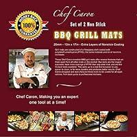Algopix Similar Product 2 - Chef Caron BBQ Grill Mat Designed for