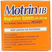 Algopix Similar Product 4 - Motrin IB Ibuprofen Tablets 200 Mg 50