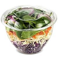Algopix Similar Product 20 - 48 Ounce Clear Plastic Disposable Salad