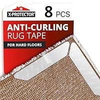 Algopix Similar Product 9 - XProtector Rug Grip Tape  8 pcs 