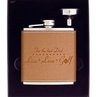Algopix Similar Product 16 - Flask in Gift Box Personalized Golfer