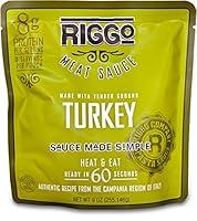 Algopix Similar Product 10 - RIGGO Keto Pasta Sauce with Ground