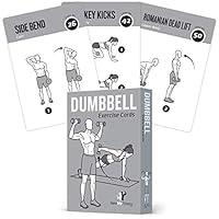 Algopix Similar Product 16 - NewMe Fitness Dumbbell Workout Cards