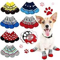 Algopix Similar Product 1 - Sadnyy 24 Pcs Dog Socks for Small