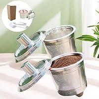 Algopix Similar Product 13 - Reusable K Cups for Keurig Stainless