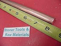 Algopix Similar Product 6 - 12 C110 Copper Round Rod 8 Long H04