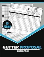 Algopix Similar Product 14 - Gutter Proposal Forms Book Rain Gutter