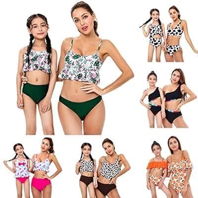 Best Deal for Mom and Daughter Swimsuit Matching Set,Two Piece