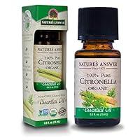 Algopix Similar Product 2 - Natures Answer USDA Organic Citronella