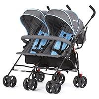 Algopix Similar Product 11 - Dream On Me Twin Stroller, Dark Pink