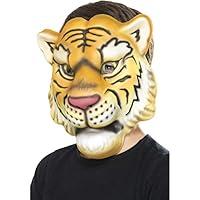 Algopix Similar Product 20 - Smiffys Tiger Mask YellowBlack One