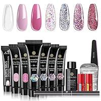 Algopix Similar Product 18 - Saviland Poly for Nail Gel Kit 