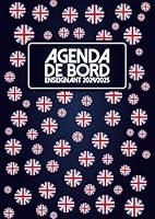 Algopix Similar Product 8 - Agenda de Bord Enseignant Anglais