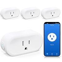 Algopix Similar Product 7 - CRESTIN Smart Plug Mini WiFi Outlet