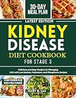 Algopix Similar Product 3 - Kidney Disease Diet Cookbook for Stage