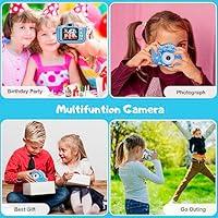 Sueseip Kids Watch for Girls Toys Age 6-8, HD Touchscreen Dual