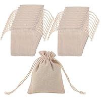 Algopix Similar Product 7 - Mudder 20 Pack Muslin Bags Drawstring