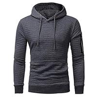 Algopix Similar Product 4 - Mens Hoodies FORUU Long Sleeve Plaid
