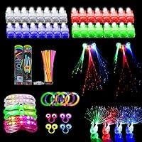 Algopix Similar Product 12 - 108pcs Glow Party Favors Light Up Toys