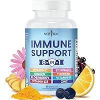 Algopix Similar Product 20 - 8 in 1 Immune Support Booster