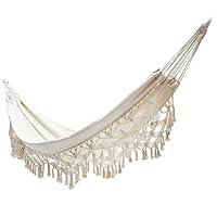 Algopix Similar Product 15 - WANGXIA Outdoor Garden Hammock Tassel