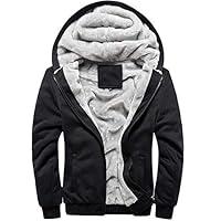 Algopix Similar Product 5 - MANLUODANNI Mens Fleece Hooed Hoodies