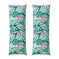 Algopix Similar Product 7 - Body Pillow Cover  Palm Leaves Super