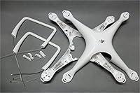 Algopix Similar Product 14 - DJI Phantom 4 Body Shell Top  Bottom