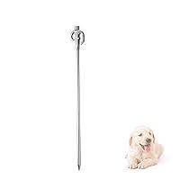 Algopix Similar Product 7 - CAMPINGMOON Dog Tie Out Stake Stainless