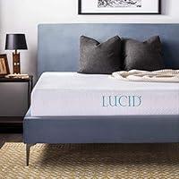 Algopix Similar Product 1 - LUCID 10 Inch 2019 Gel Memory Foam