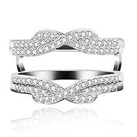 Algopix Similar Product 7 - Uloveido Platinum Plated Infinity Love